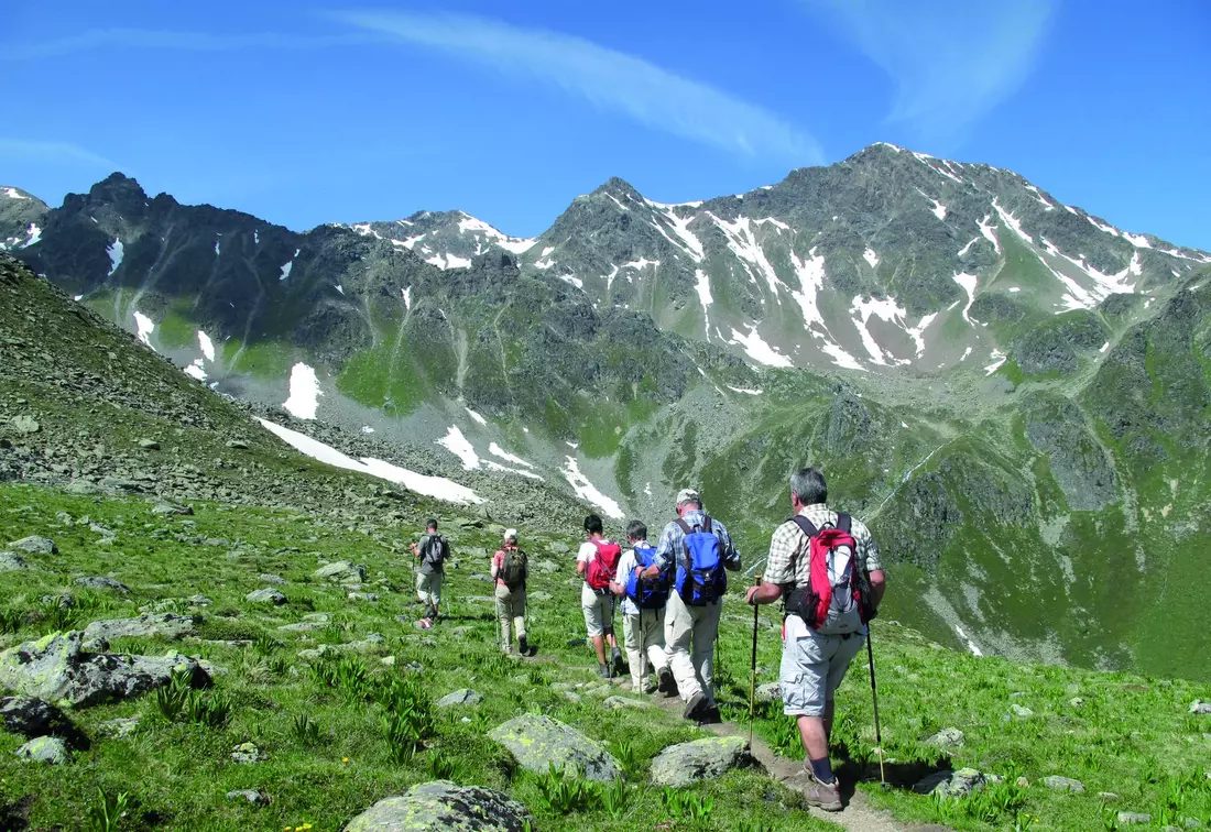 Wanderung mit der Alpinschule Fiss