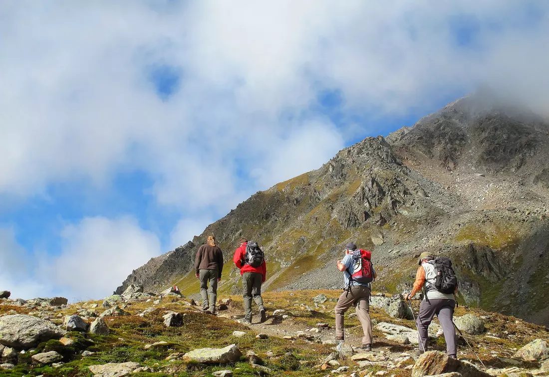 Wanderung am Sonnenplateau